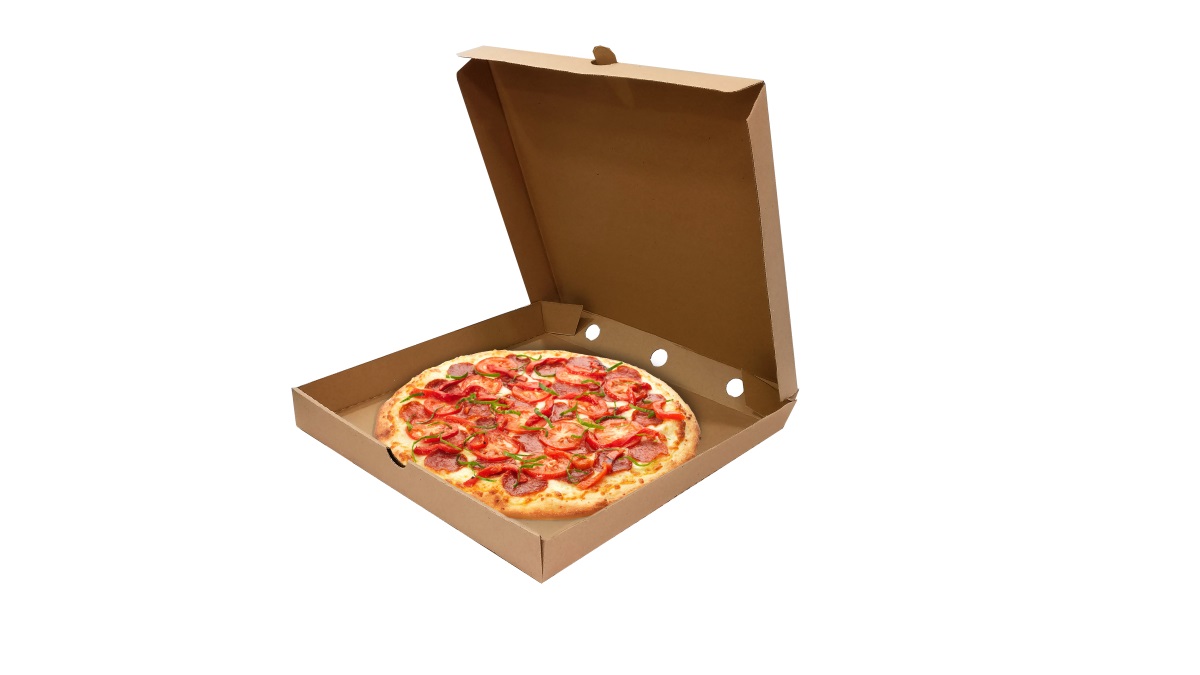 Коробки OSQ PIZZA 300 Pure Kraft для пиццы